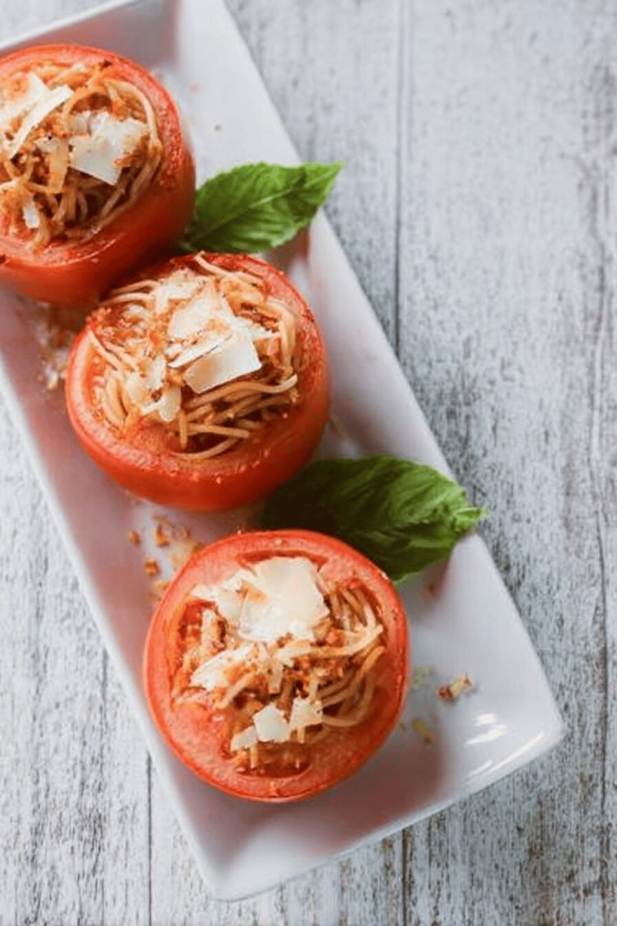 Spaghetti Stuffed Tomatoes: Flexible Flavor for Family Dinners